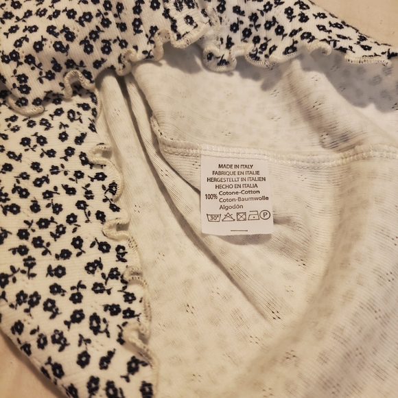 NWT Brandy Melville Lettuce Button Front Top - Picture 4 of 4